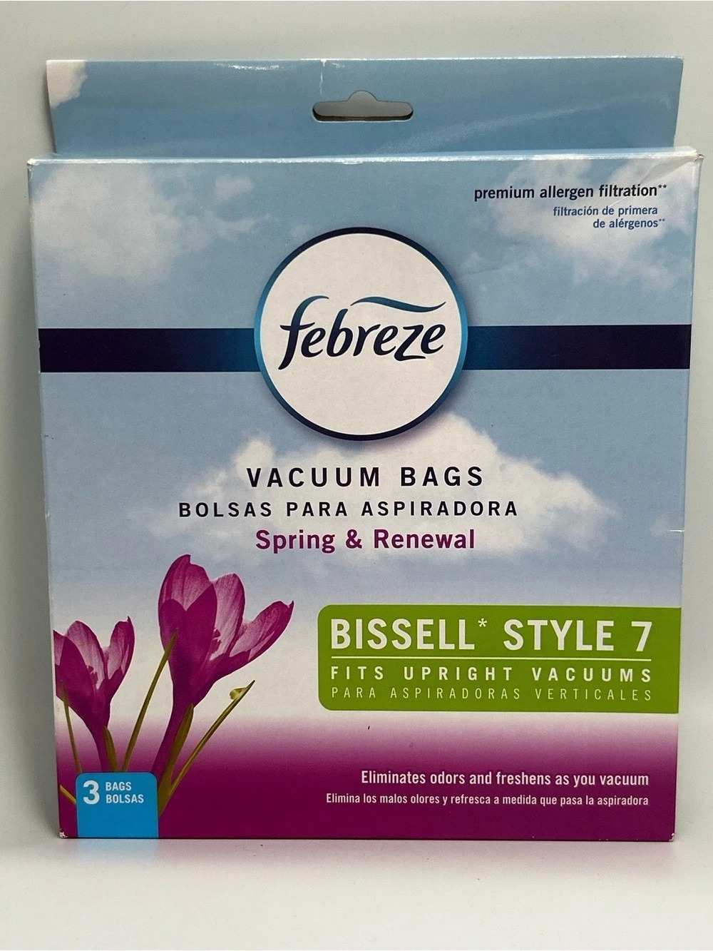 Febreze Vacuum Bags Spring & Renewal 3-Pack Vacuum Bags